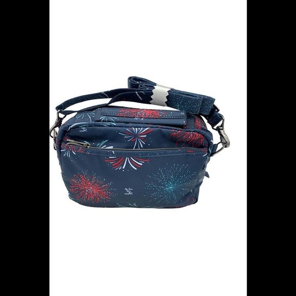 lug Bags Lug Quilted Top Handle Crossbody Ranger Mini Firework Navy